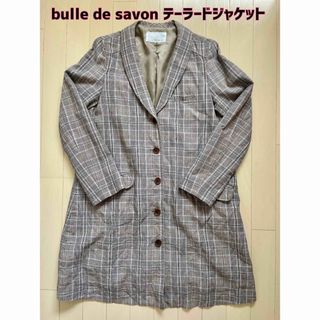 ビュルデサボン(bulle de savon)のbulle de savon(ビュル デ サボン)リネン混テーラードジャケット(テーラードジャケット)