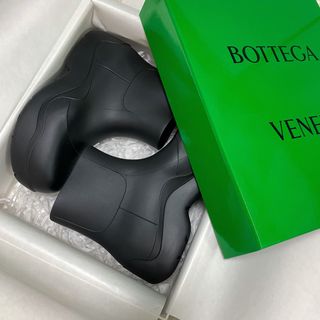 BOTTEGAVENETA パドルブーツ 黒 24.5cm〜25cm-