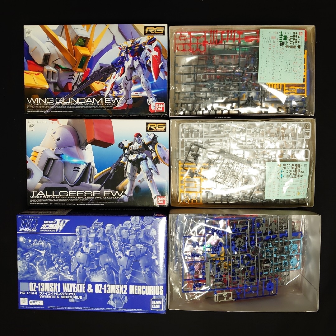 限定品含む 1/144  HG ／RG ガンダムW ガンプラ 14点セット