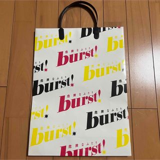 舞台『burst! ～危険なふたり〜』公式グッズ ショッピングバッグ(アイドルグッズ)