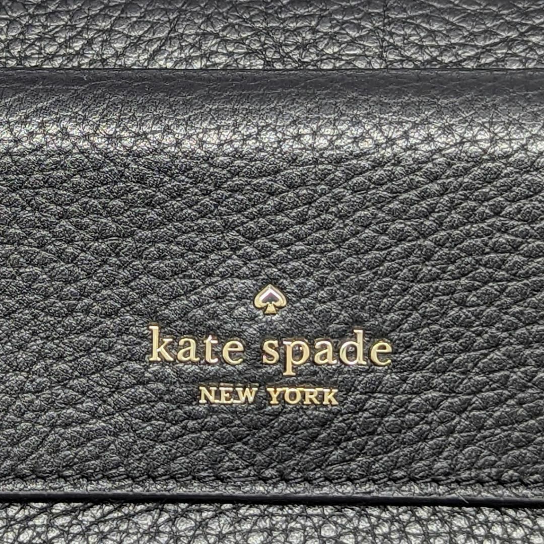 kate spade new york(ケイトスペードニューヨーク)のケイトスペード ショルダーウォレット ブラック［新品・直営店購入］ レディースのバッグ(ショルダーバッグ)の商品写真