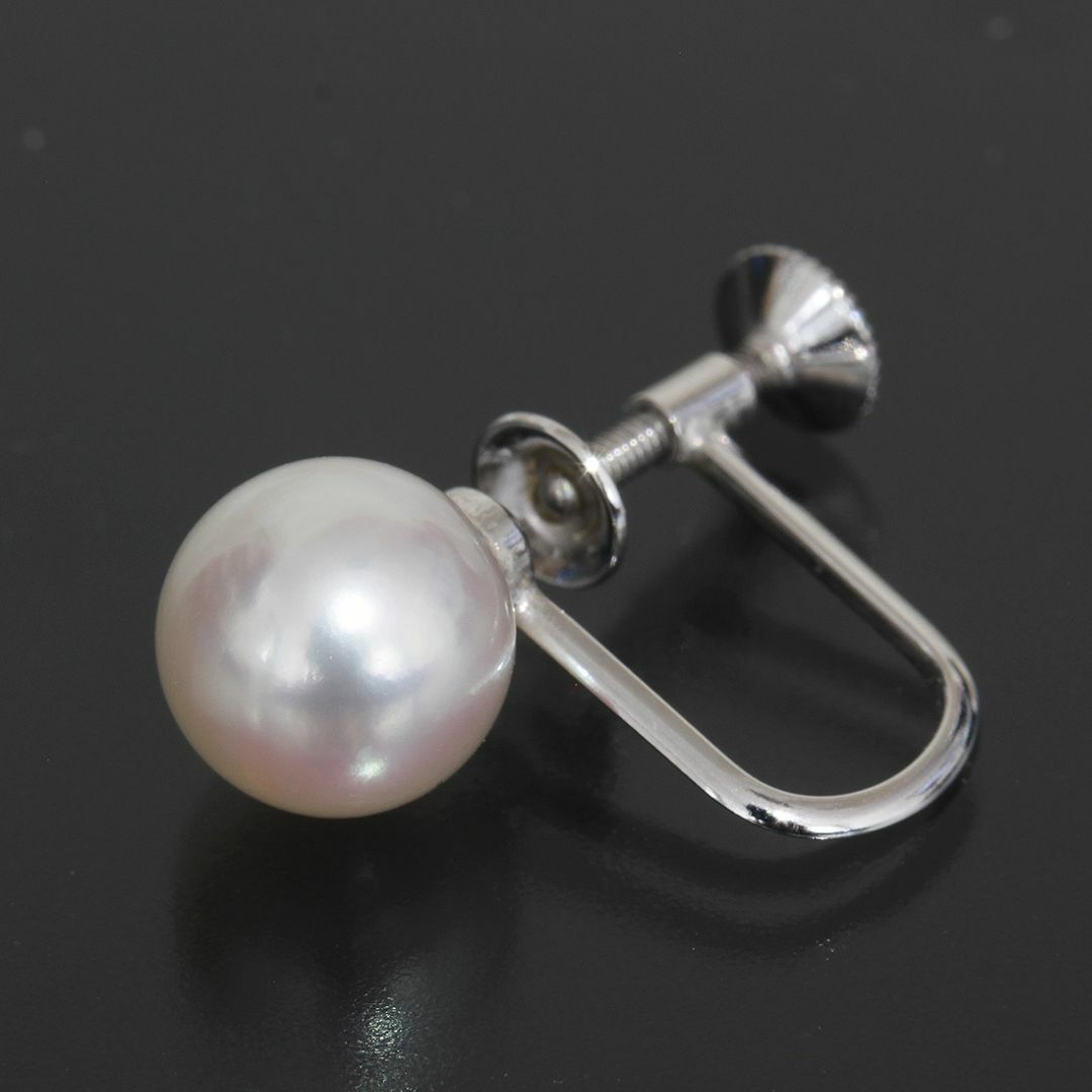 ミキモト MIKIMOTO アコヤパール 8mm イヤリング K14YG 片方