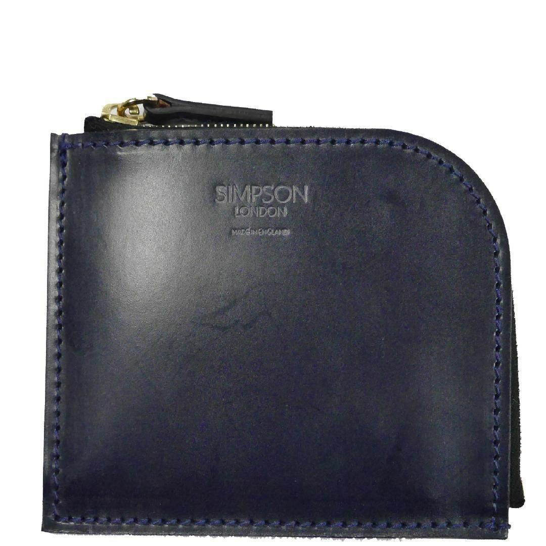 【新品◆英国製】シンプソンロンドン ミニ財布 ブライドルレザー #210