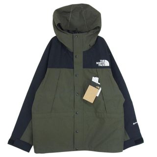 ザノースフェイス(THE NORTH FACE)のTHE NORTH FACE ノースフェイス NP62236 MOUNTAIN LIGHT JACKET マウンテン ライト ジャケット カーキ系 M【新古品】【未使用】【中古】(ナイロンジャケット)