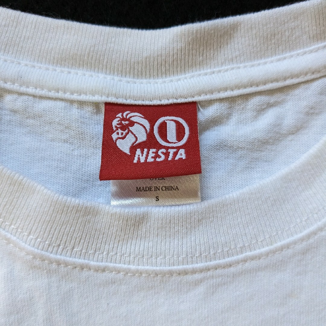 NESTA BRAND(ネスタブランド)のNESTA BRAND ZEEBRA コラボ Tシャツ S 白色　ネスタブランド メンズのトップス(Tシャツ/カットソー(半袖/袖なし))の商品写真