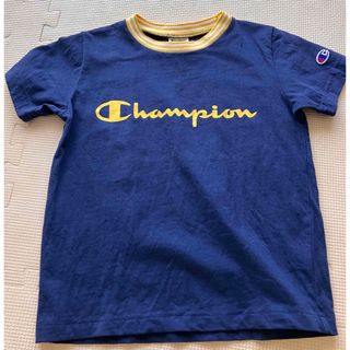 チャンピオン(Champion)のchampion Tシャツ 半袖　ロゴT ネイビー　140(Tシャツ/カットソー)