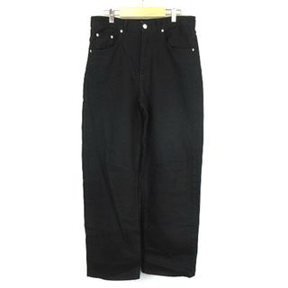 70％off定価15990円新品ZARAメンズウール混スラックスパンツ黒　32