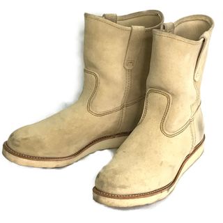 レッドウィング(REDWING)の▼▼RED WING レッドウィング ペコス ブーツ サイズ27.5 8168 ベージュ 靴本体のみ(ブーツ)