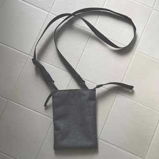 ムジルシリョウヒン(MUJI (無印良品))の★トラトラ様専用★    無印良品　サコッシュ　グレー　美品です。(ショルダーバッグ)