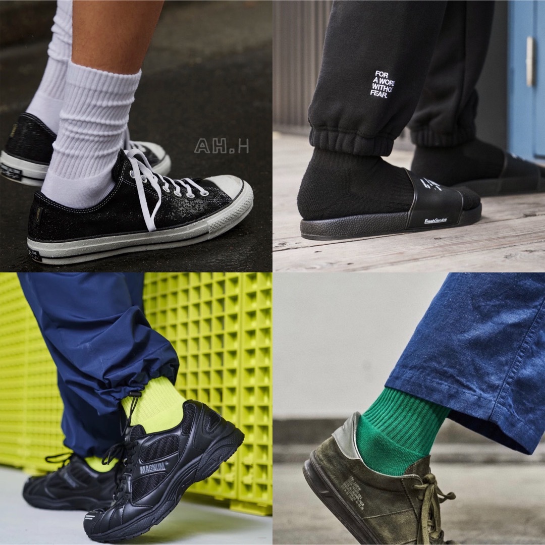 1LDK SELECT 【新品】FreshService ORIGINAL SOCKS【4足】ソックスの通販 by  ukoriginal｜ワンエルディーケーセレクトならラクマ