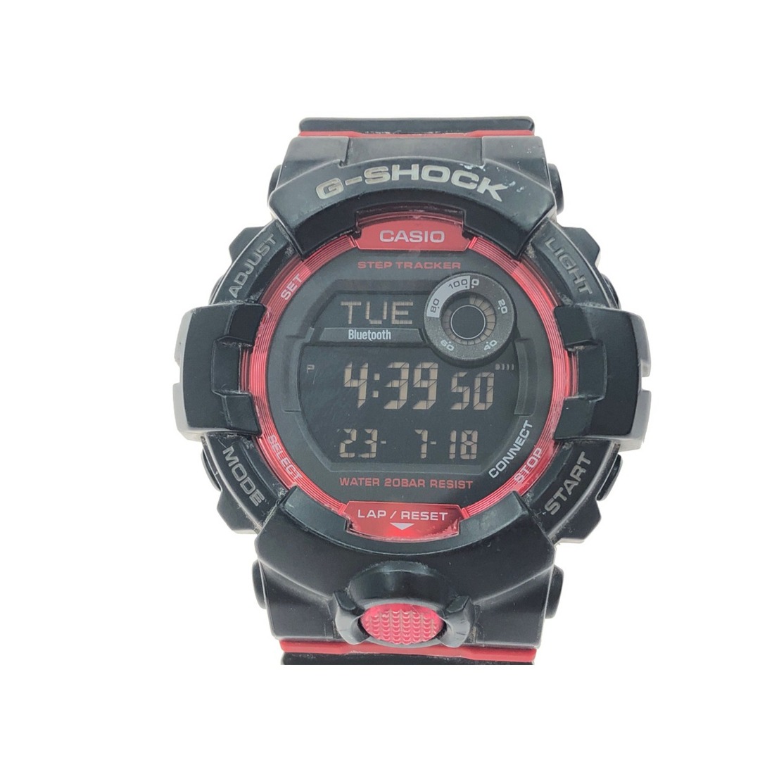 ▼▼CASIO カシオ メンズ腕時計 クオーツ デジタル G-SHOCK Gショック ジー・スクワッド GBD-800 レッド×ブラック