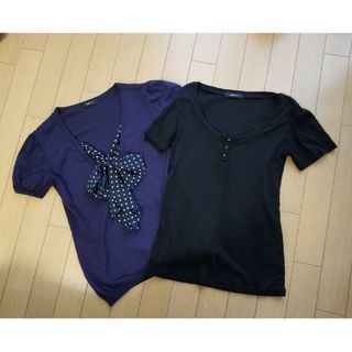 コムサイズム(COMME CA ISM)のCOMME CA ISM　パフスリーブニット･カットソー 　各1着　サイズL(その他)