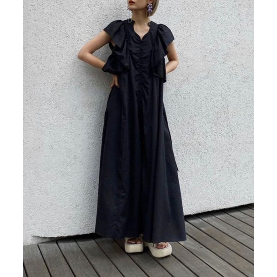 裏地あり新品　Ameri 2WAY RAMIE DRESS ワンピース　コーラル