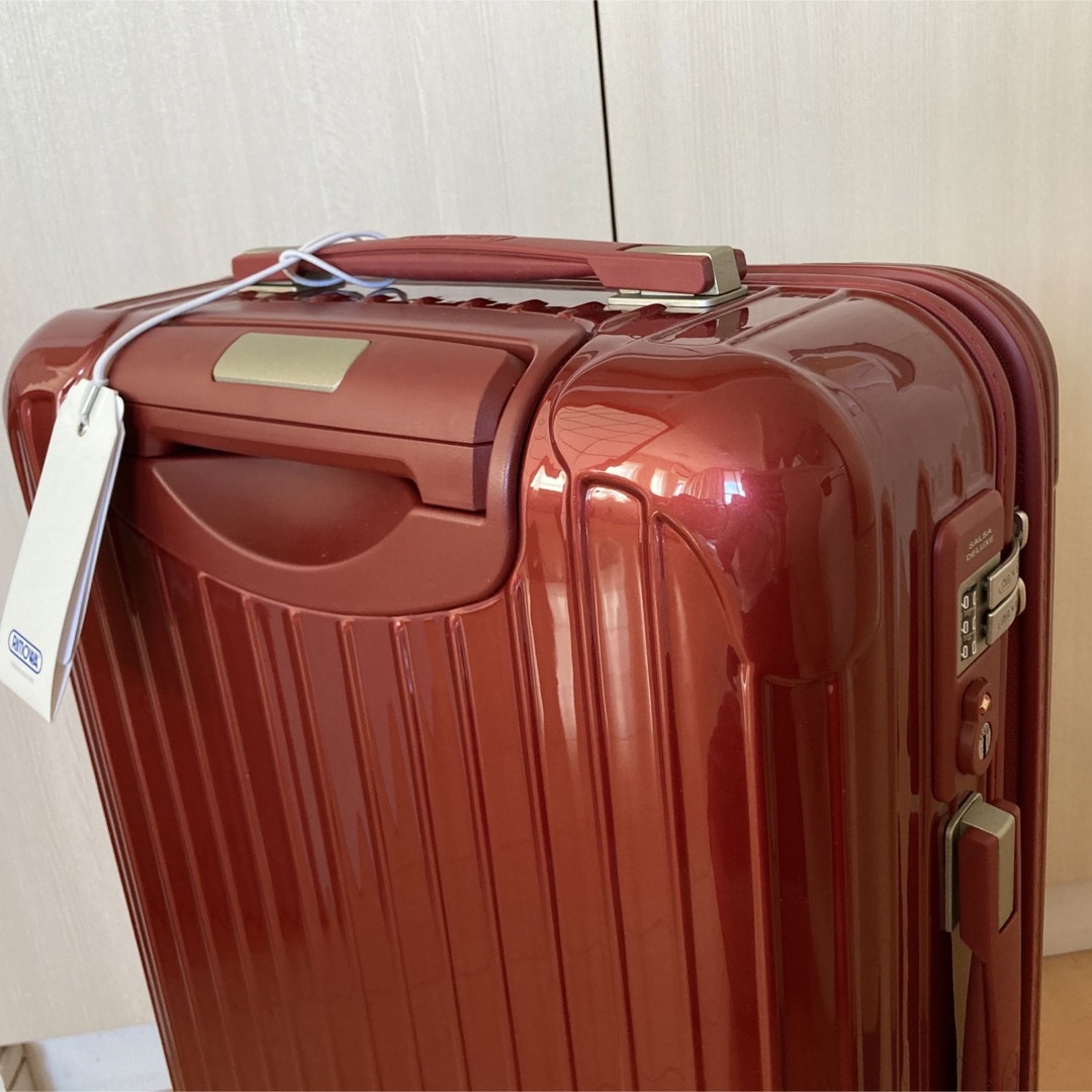 新品廃盤 リモワ サルサ 2輪 二輪 TSAオリエンタル レッド 33L 新品廃盤 リモワ サルサ 2輪 二輪 TSAオリエンタル レッド 33L