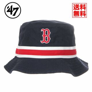 フォーティセブン(47 Brand)の【新品】47BRAND バケットハット 帽子 紺 メンズ レディース(ハット)