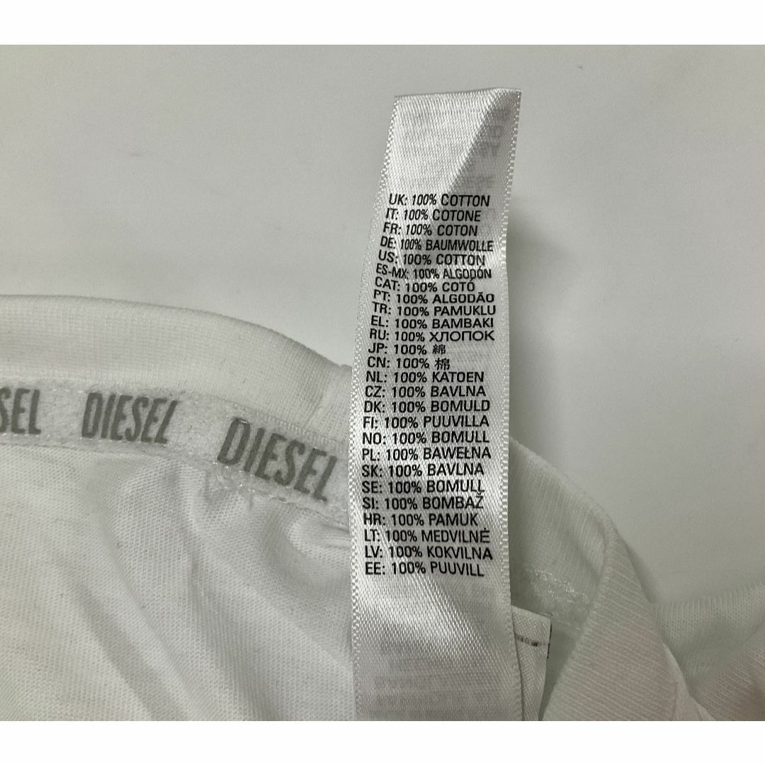 DIESEL(ディーゼル)のディーゼル　Tシャツ 2パックセット 2123　Mサイズ　新品　A05427 メンズのトップス(Tシャツ/カットソー(半袖/袖なし))の商品写真