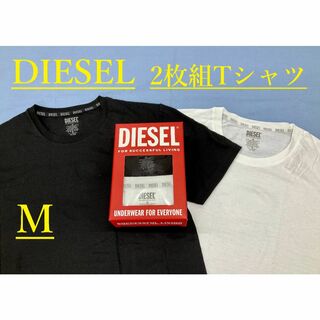 ディーゼル(DIESEL)のディーゼル　Tシャツ 2パックセット 2123　Mサイズ　新品　A05427(Tシャツ/カットソー(半袖/袖なし))