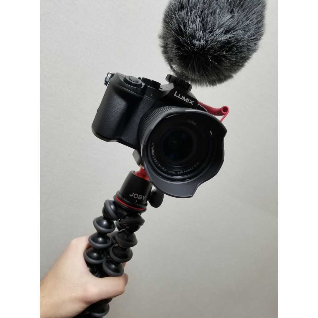 LUMIX dmc-g8m レンズキット＋バッグ＋MIC+tripod