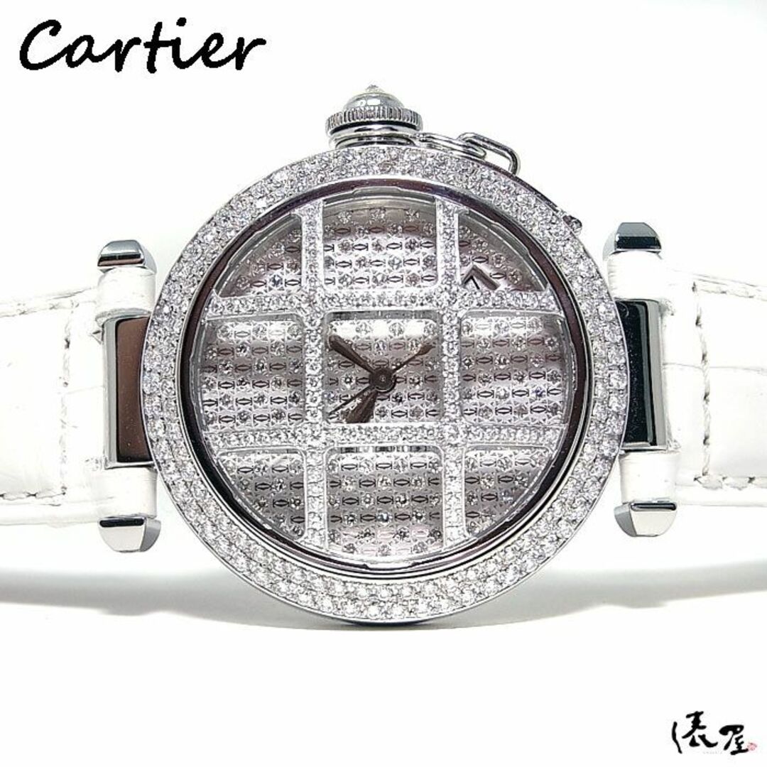 【仕上済/OH済】カルティエ パシャ 38mm グリッド 自動巻 メンズ レディース Cartier 時計 腕時計 【送料無料】