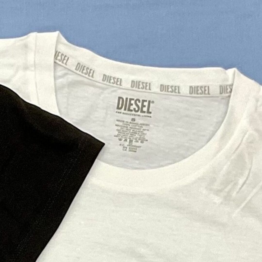 DIESEL(ディーゼル)のディーゼル　Tシャツ 2パックセット 2123　Lサイズ　新品　A05427 メンズのトップス(Tシャツ/カットソー(半袖/袖なし))の商品写真