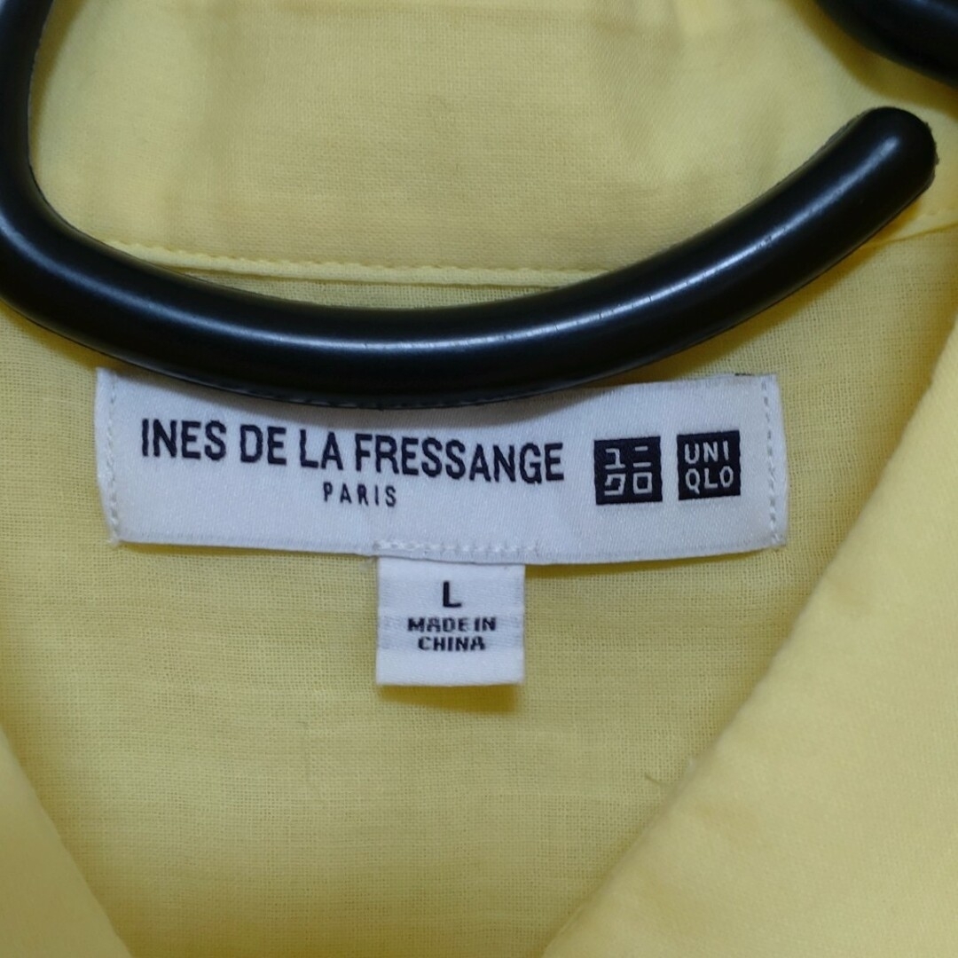 UNIQLO(ユニクロ)のUNIQLO ユニクロ INES シアーコットンシャツ レディースのトップス(シャツ/ブラウス(半袖/袖なし))の商品写真