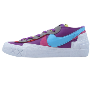 NIKE 21aw BLAZER LOW SACAI KAWS PURPLE D(スニーカー)