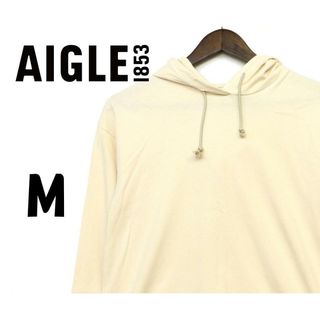 エーグル(AIGLE)のエーグル　パーカー　ホワイト　M　F00034(パーカー)