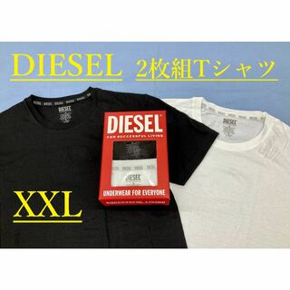 ディーゼル(DIESEL)のディーゼル　Tシャツ 2パックセット 2123　XXLサイズ　新品　A05427(Tシャツ/カットソー(半袖/袖なし))