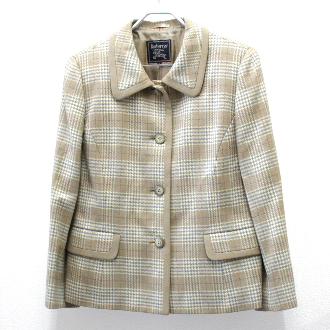 BURBERRY(バーバリー)の良品『USED』 Burberrys バーバリーズ スーツ上下 セットアップ 毛/シルク/キュプラ ベージュ【中古】 レディースのレディース その他(セット/コーデ)の商品写真