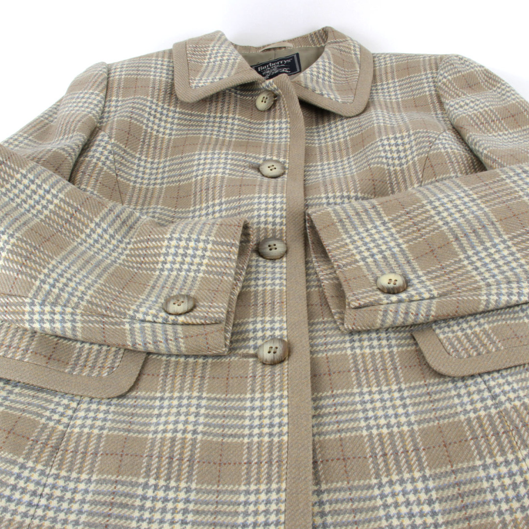 BURBERRY(バーバリー)の良品『USED』 Burberrys バーバリーズ スーツ上下 セットアップ 毛/シルク/キュプラ ベージュ【中古】 レディースのレディース その他(セット/コーデ)の商品写真