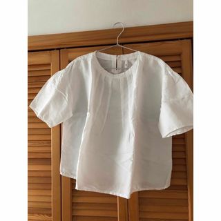 ナチュラルランドリー(NATURAL LAUNDRY)のgrin＊コットンリネンプルオーバー(シャツ/ブラウス(半袖/袖なし))