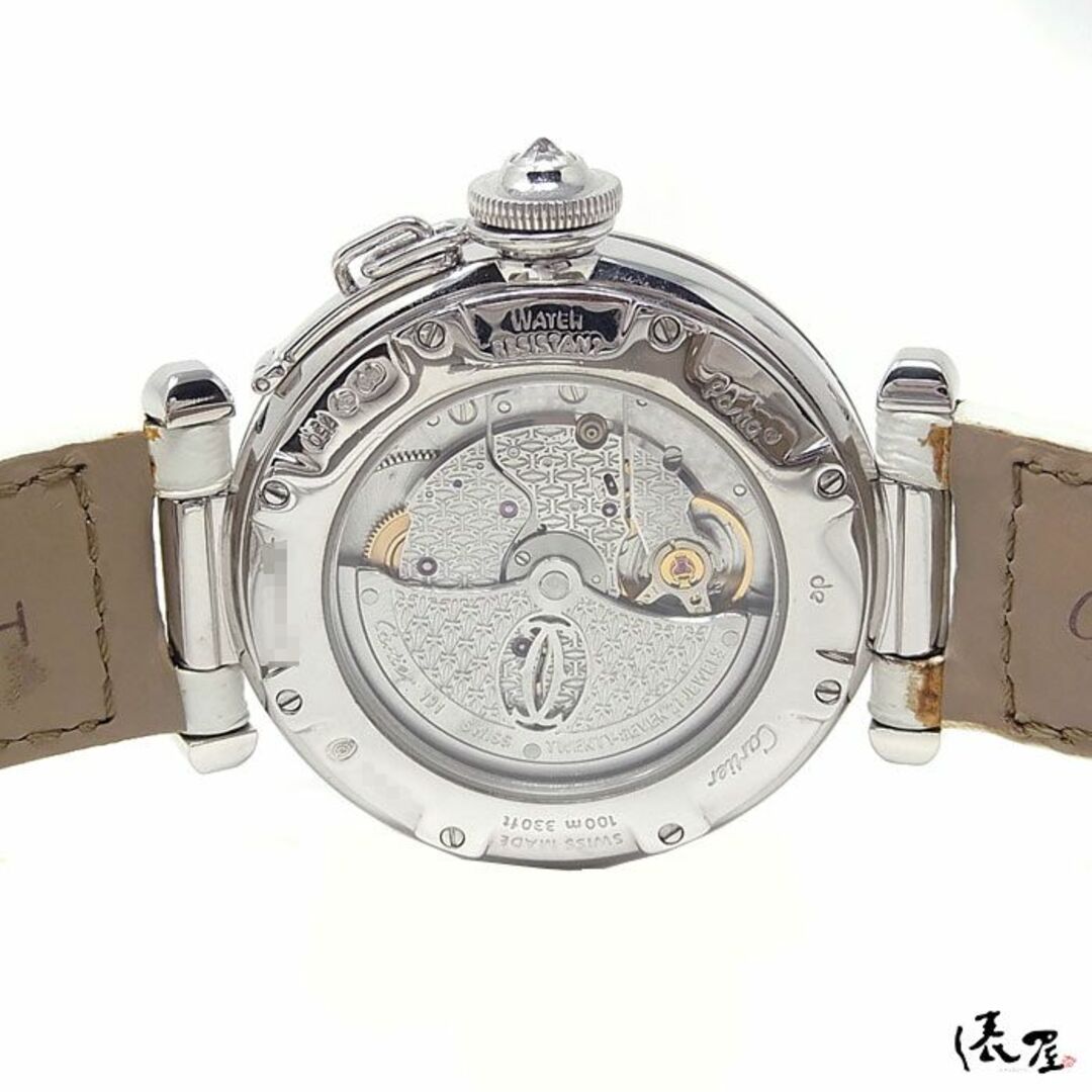 Cartier(カルティエ)の【K18WG】カルティエ パシャ35 グリッド 自動巻 美品 ボーイズ レディース Cartier 時計 腕時計 中古 ホワイトゴールド【送料無料】 メンズの時計(腕時計(アナログ))の商品写真