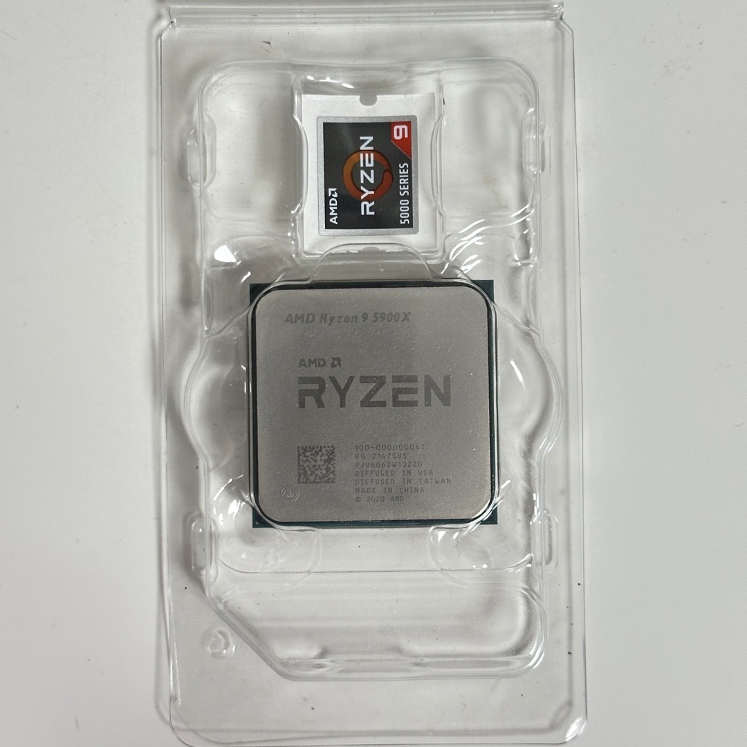 AMD Ryzen 5900X  本体のみ
