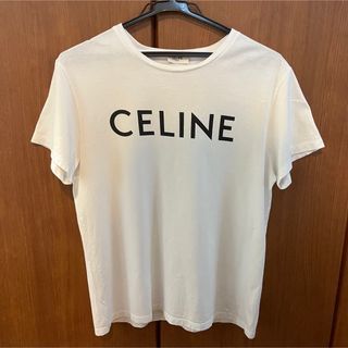 CELINE セリーヌ 20SS Classic Logo Tee 2X308799I クラシックロゴTシャツ 半袖カットソー ロゴプリント ブラック