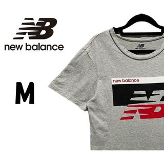 ニューバランス(New Balance)のニューバランス　ロゴＴシャツ　グレー　Ｍ　K00178(Tシャツ/カットソー(半袖/袖なし))