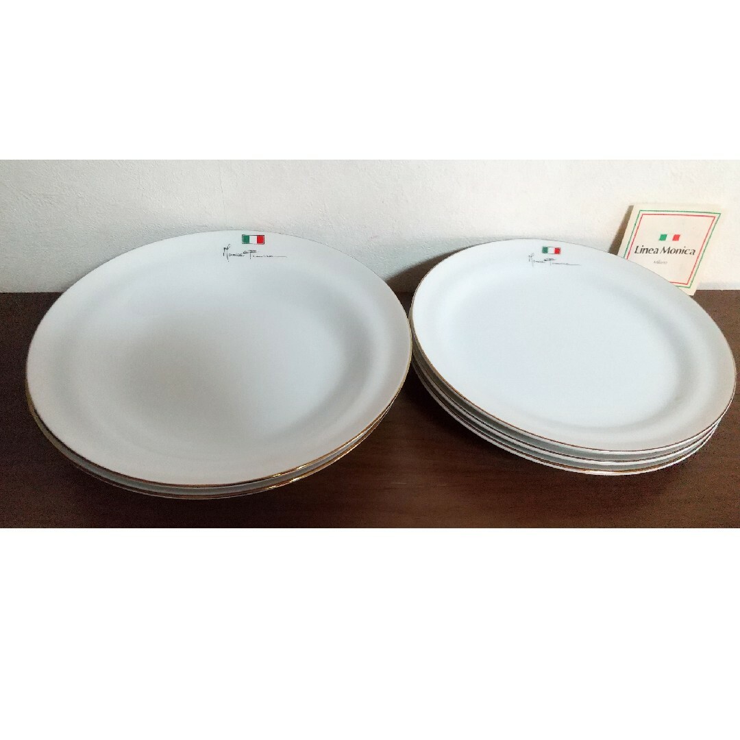 白皿　　5枚セット インテリア/住まい/日用品のキッチン/食器(食器)の商品写真