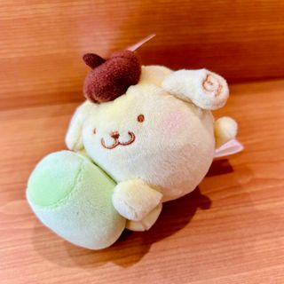 ポムポムプリン(ポムポムプリン)のポムポムぷりん　サンリオキャラクターズましゅまるむマスコット　(キャラクターグッズ)