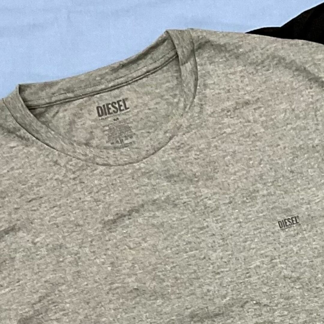 DIESEL(ディーゼル)のディーゼル　Tシャツ 2パックセット 2223　Lサイズ　新品　A05427 メンズのトップス(Tシャツ/カットソー(半袖/袖なし))の商品写真