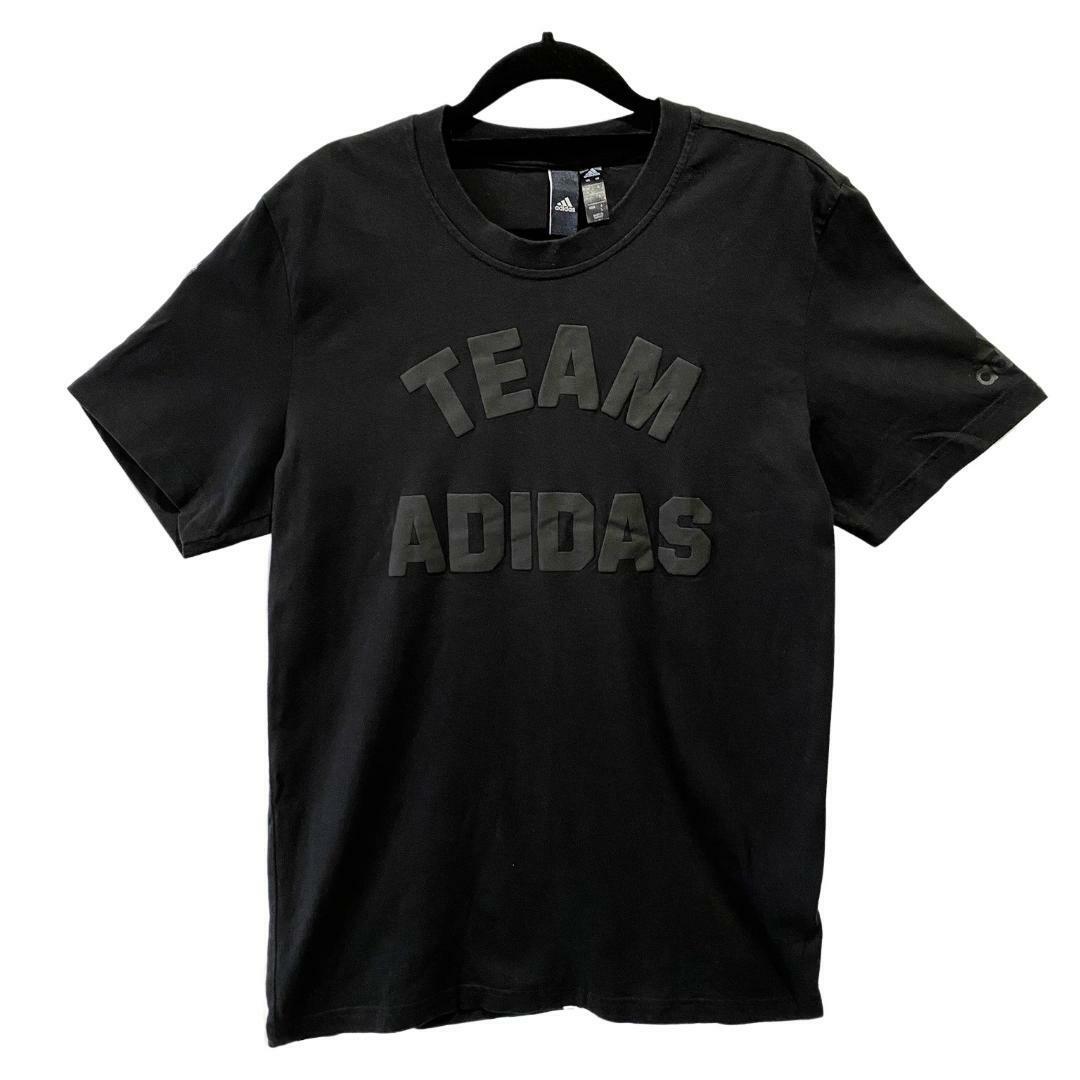 adidas(アディダス)のアディダス　Ｔシャツ　ブラック　Ｌ　K00199 メンズのトップス(Tシャツ/カットソー(半袖/袖なし))の商品写真