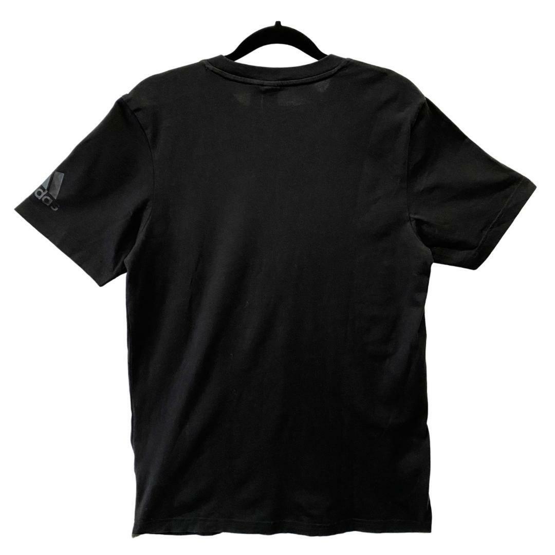 adidas(アディダス)のアディダス　Ｔシャツ　ブラック　Ｌ　K00199 メンズのトップス(Tシャツ/カットソー(半袖/袖なし))の商品写真