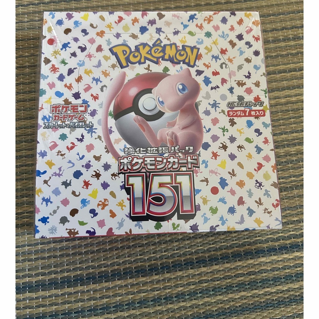 ポケモンカード 強化拡張パック151 シュリンク付き - Box/デッキ/パック