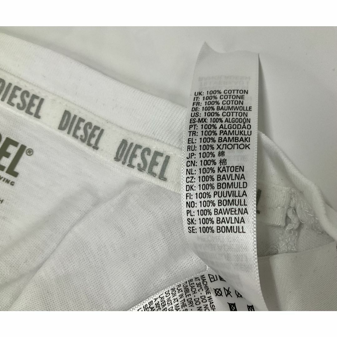 DIESEL(ディーゼル)のディーゼル　Tシャツ 2パックセット 2323　Sサイズ　新品　A05428 メンズのトップス(Tシャツ/カットソー(半袖/袖なし))の商品写真