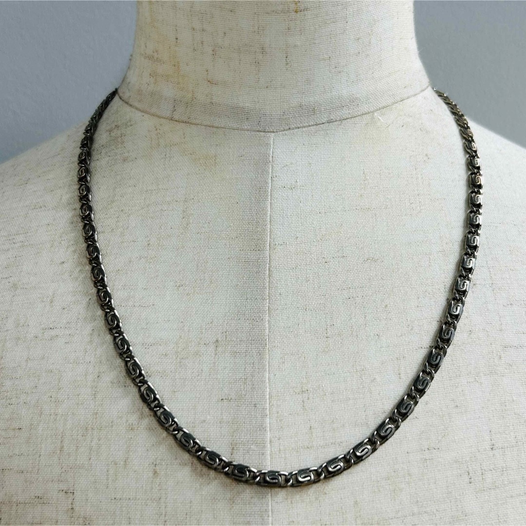VINTAGE ヴィンテージ シルバー925 デザインチェーンネックレス ... VINTAGE ヴィンテージ シルバー925 デザインチェーンネックレス