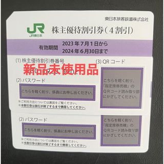 ジェイアール(JR)のJR東日本株主優待券　　2枚(その他)