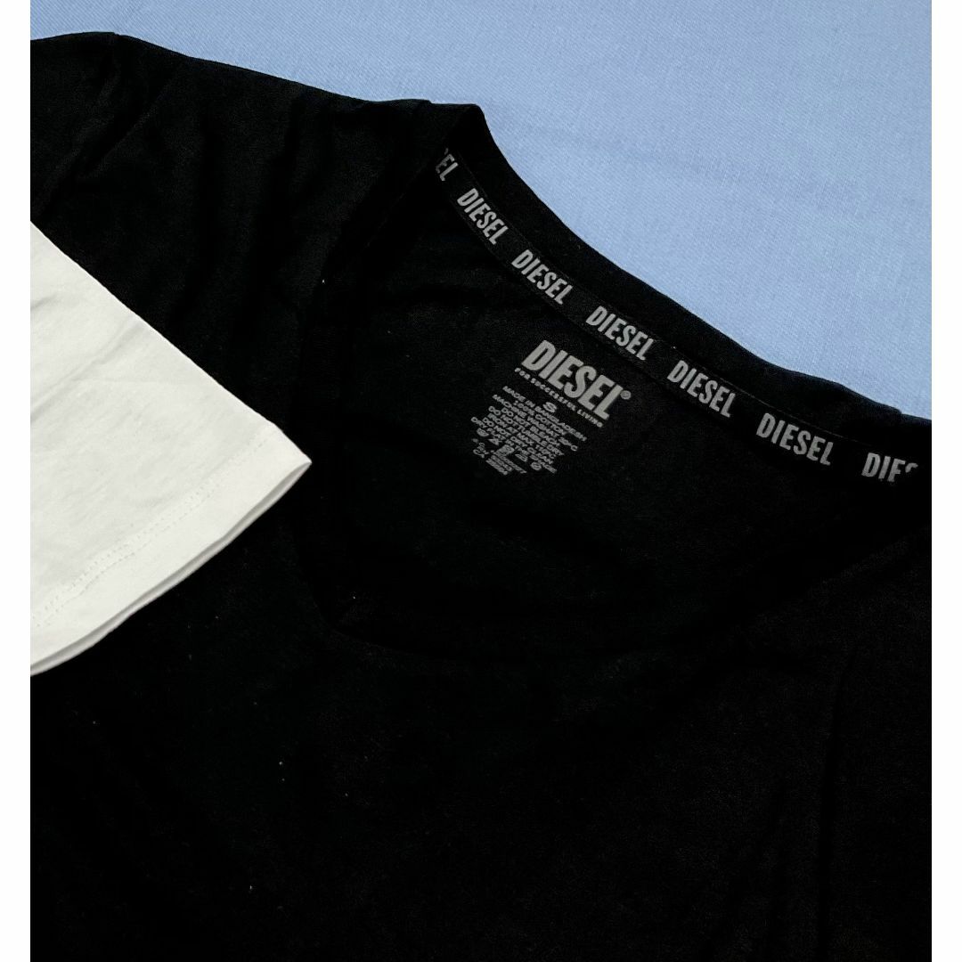 DIESEL(ディーゼル)のディーゼル　Tシャツ 2パックセット 2323　Mサイズ　新品　A05428 メンズのトップス(Tシャツ/カットソー(半袖/袖なし))の商品写真