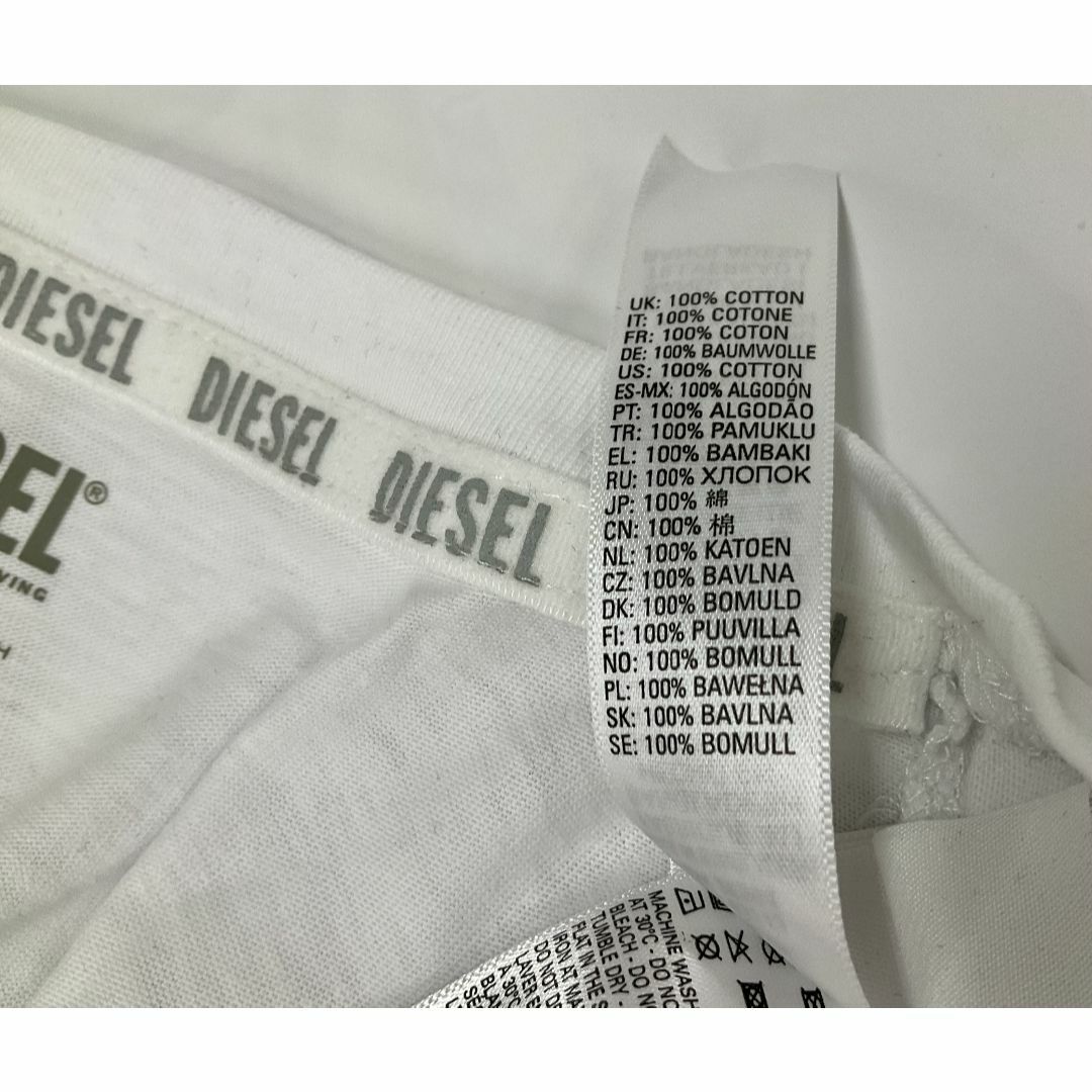 DIESEL(ディーゼル)のディーゼル　Tシャツ 2パックセット 2323　Mサイズ　新品　A05428 メンズのトップス(Tシャツ/カットソー(半袖/袖なし))の商品写真