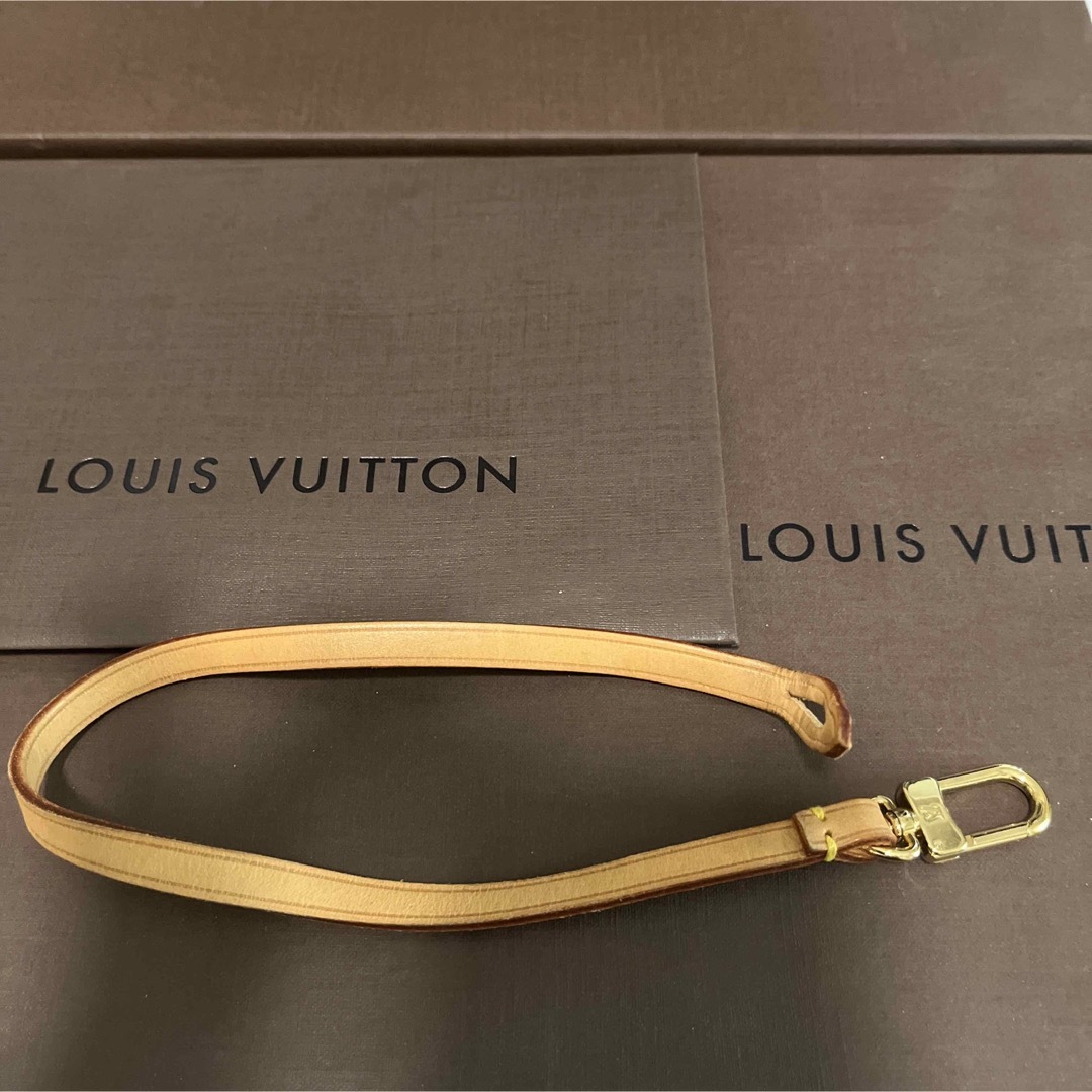 ルイヴィトン LOUIS VUITTON ヌメ革 アクセサリー ストラップ