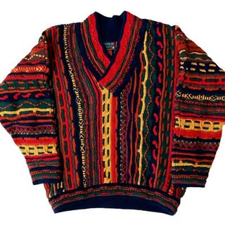 在庫人気】 COOGI - 希少☆VINTAGE ヴィンテージ 3Dニット コットン100