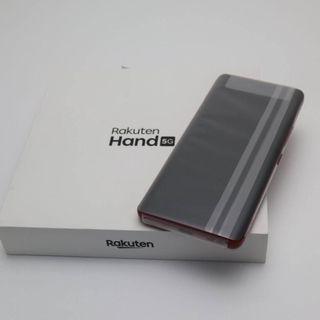 アンドロイド(ANDROID)の新品 SIMフリー Rakuten Hand 5G クリムゾンレッド(スマートフォン本体)