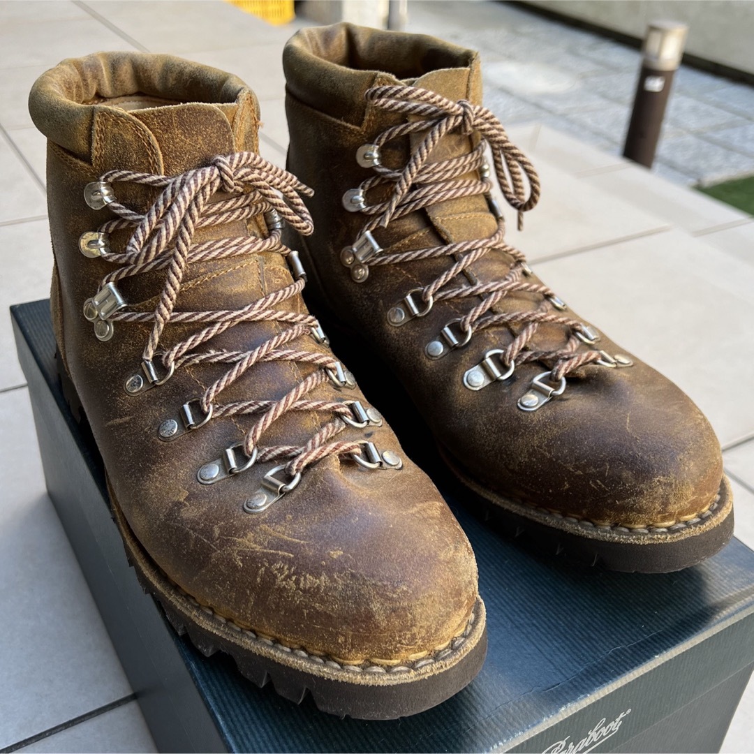 Paraboot(パラブーツ)のパラブーツ AVORIAZ アヴォリアーズ マウンテンブーツ 美品 フランス製 メンズの靴/シューズ(ブーツ)の商品写真